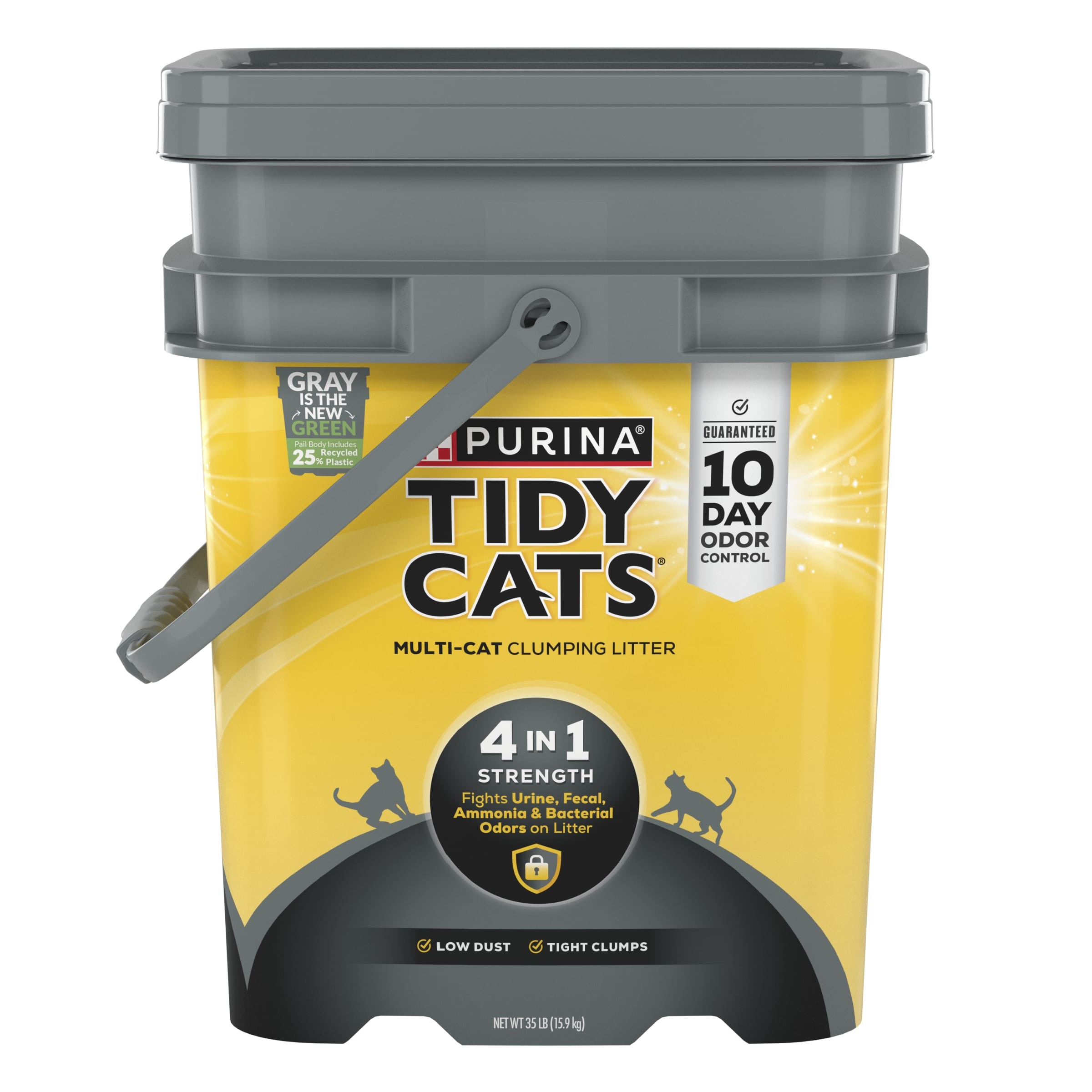 Purina Tidy Cats MultiCat Clumping Kitty Litter, 4In1 Strength