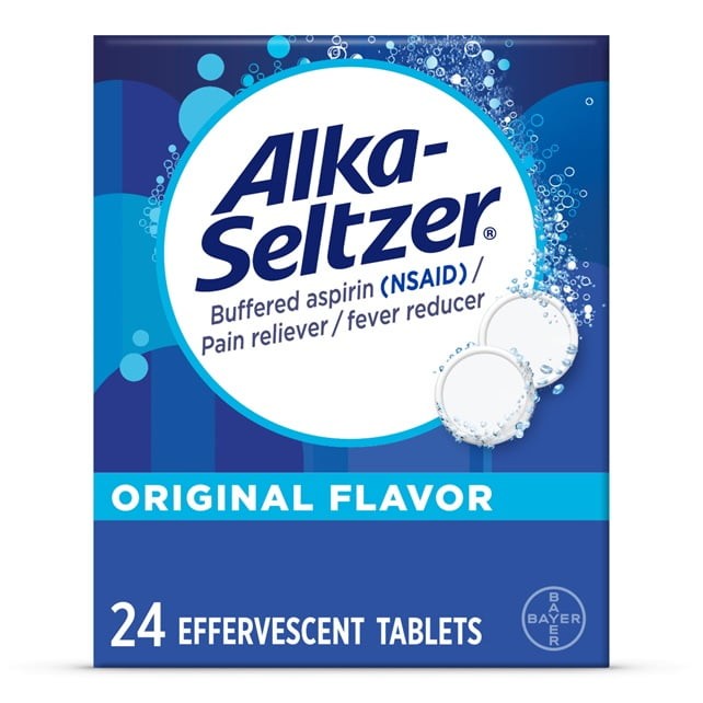 Alka-Seltzer Original Effervescent Tablets, 24 Ct Best Deals And Price ...