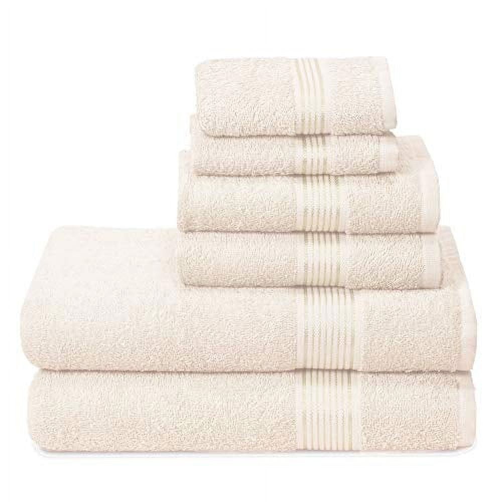 Belizzi Home Cotton 2 Pack Oversized Bath Towel Set 28x55 inches