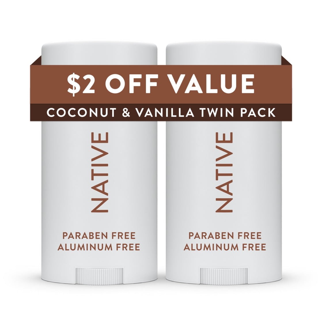 Native Coconut & Vanilla Twin Pack 2x 2.3 oz Deals and Price History at ...