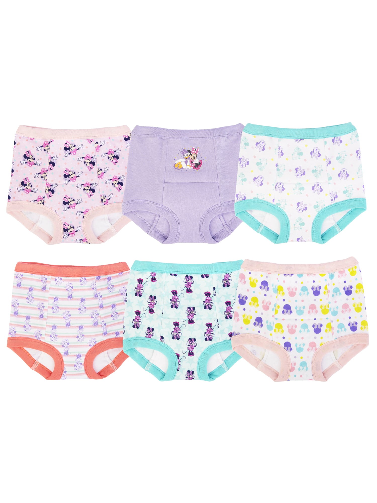 Disney Princess Toddler Girl Training Underwear, 12-Pack, Sizes 2T-5T 