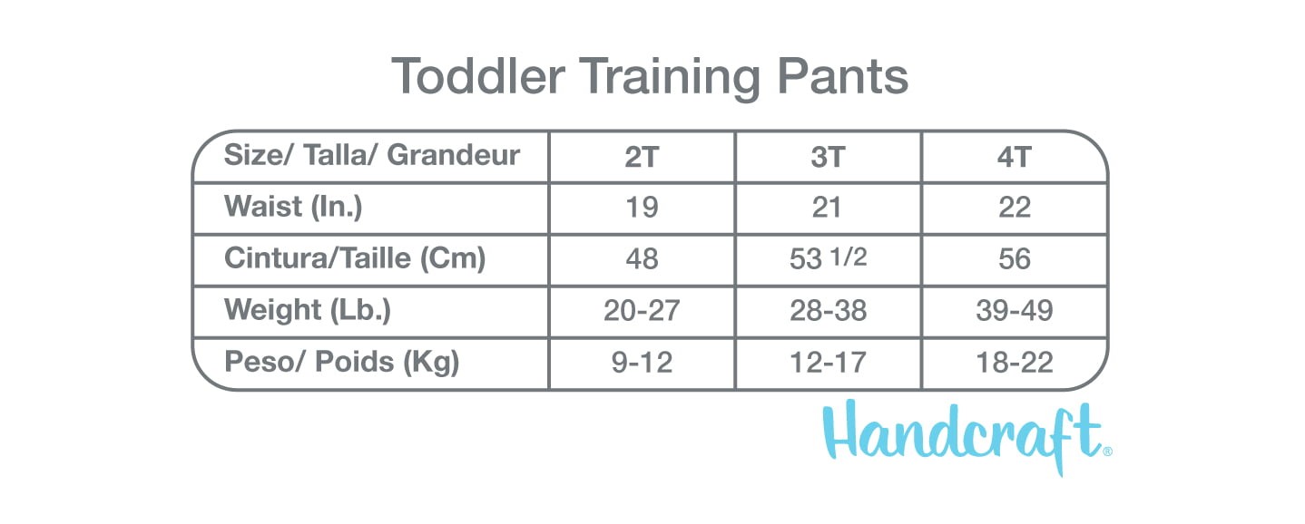 Little Star Organic Toddler Girl 4Pk Reusable Washable Training Pants, Size  12M-4T