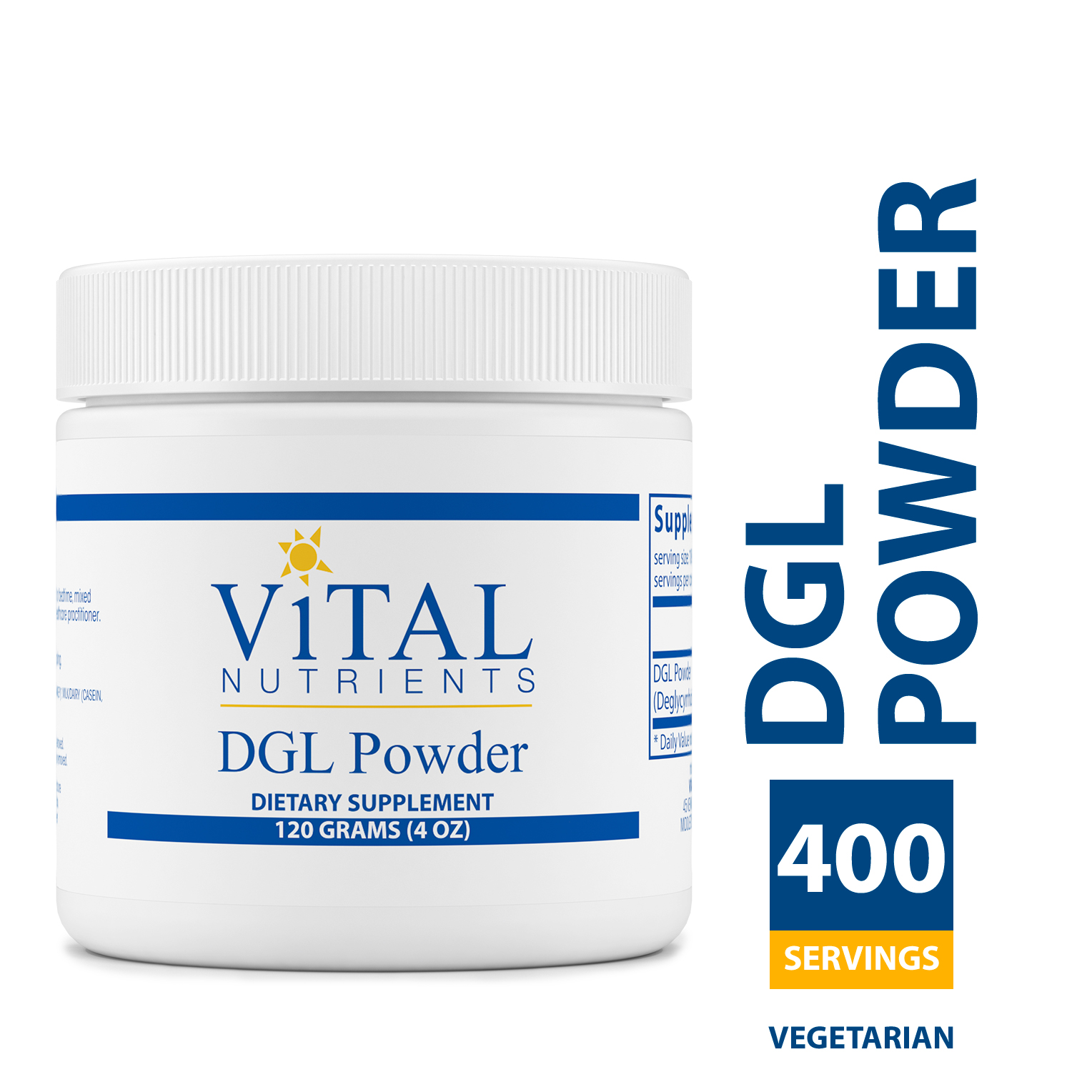 Vital Nutrients DGL Powder Licorice Extract to Support Healthy