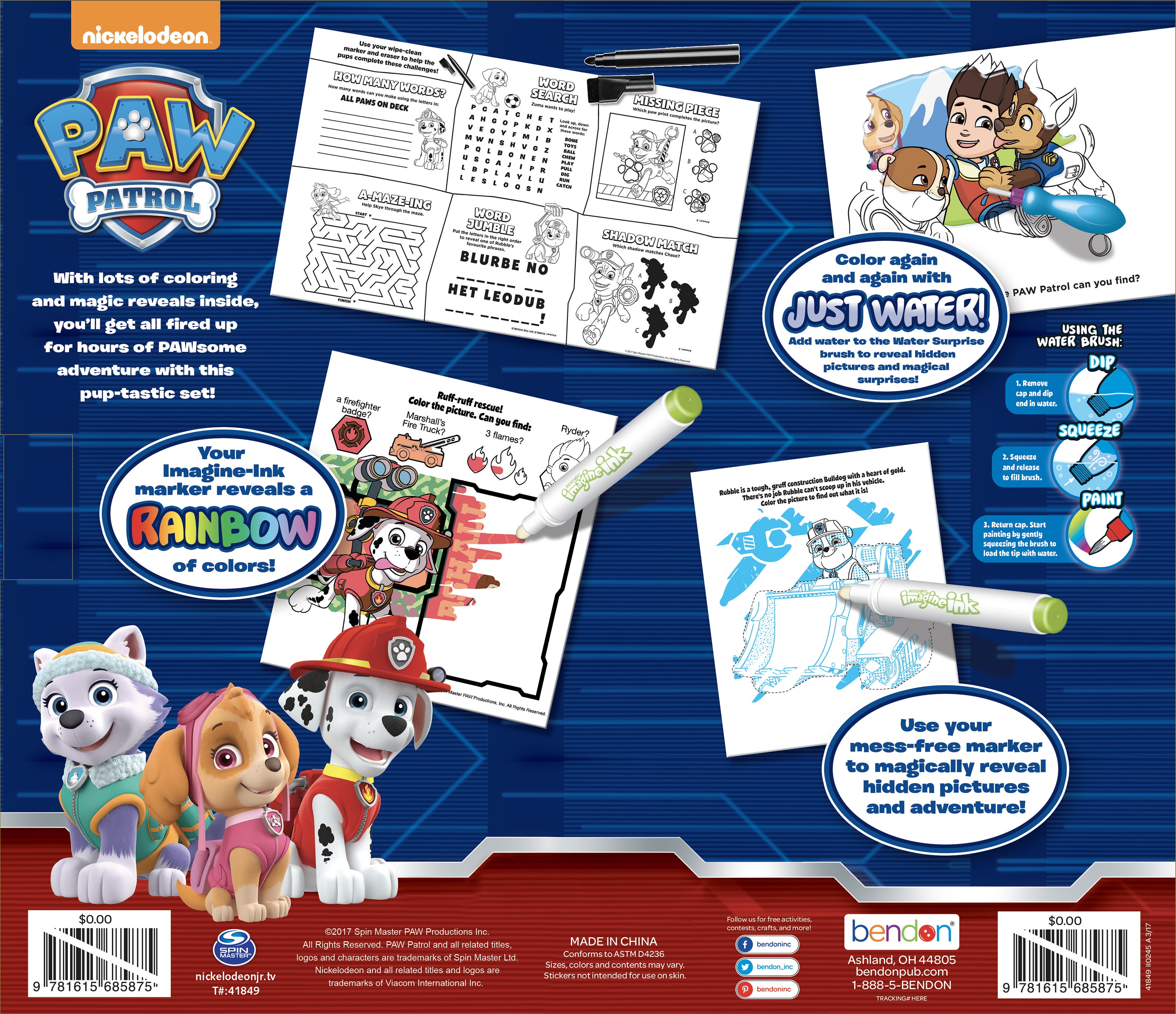 Crayola® Paw Patrol™ Rescue Knights™ Color & Sticker Activity Set