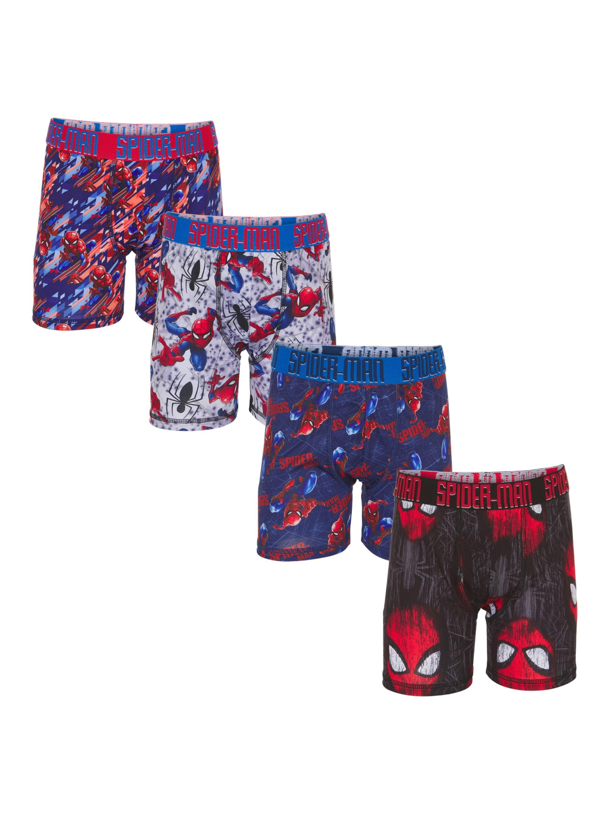 4 Pack Spider-Man Briefs