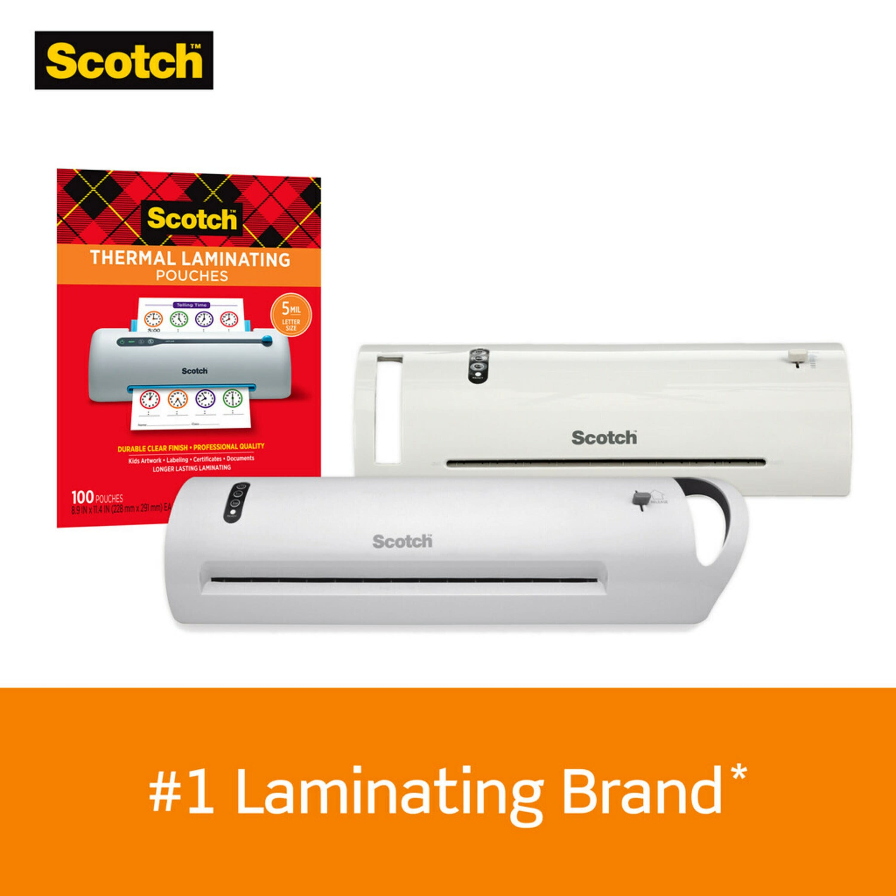 Scotch Self-Seal Laminating Pouches, 10 Count, 8.5 x 11