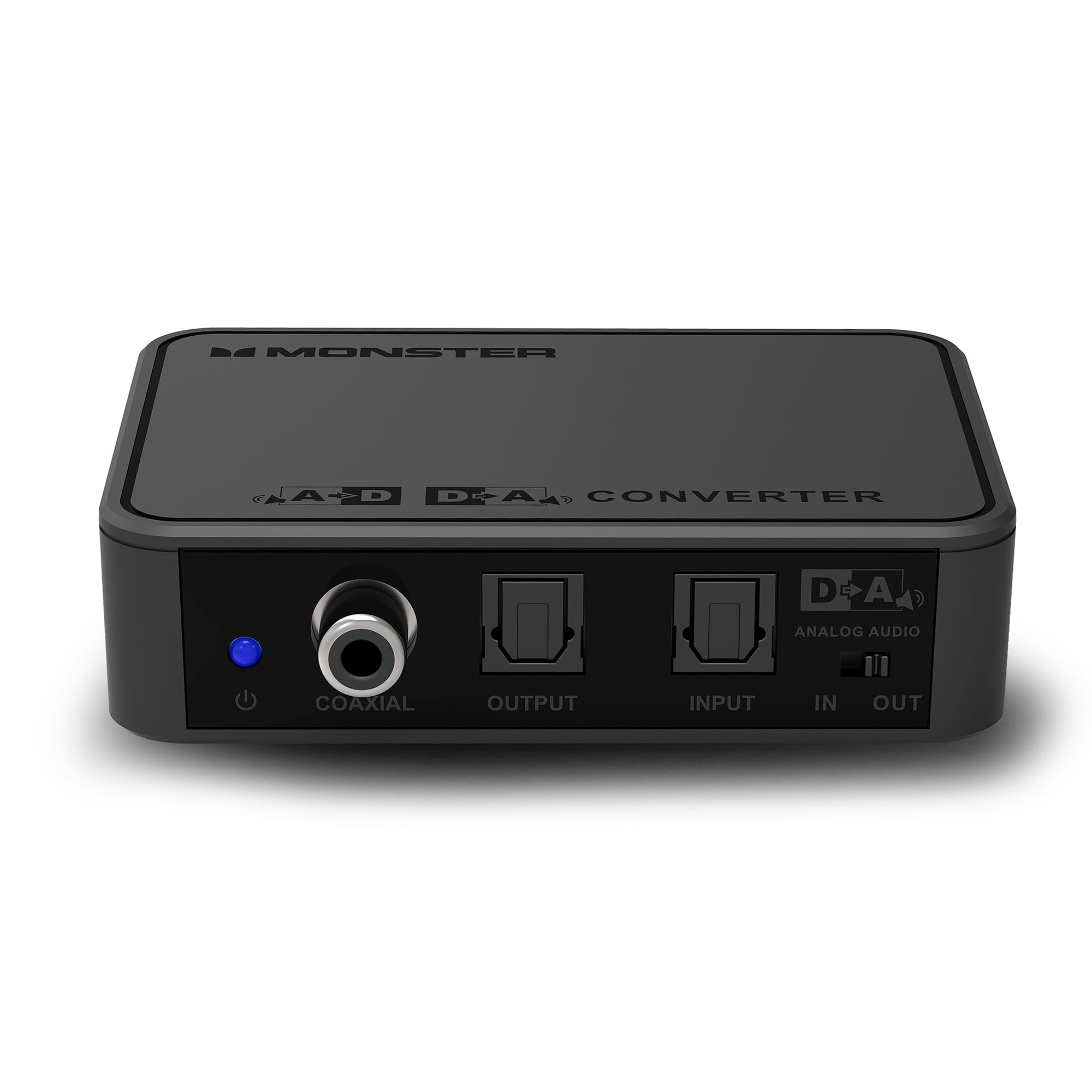 Monster LED Digital To Analogy Combo Audio Converter, Convert S/PDIF or