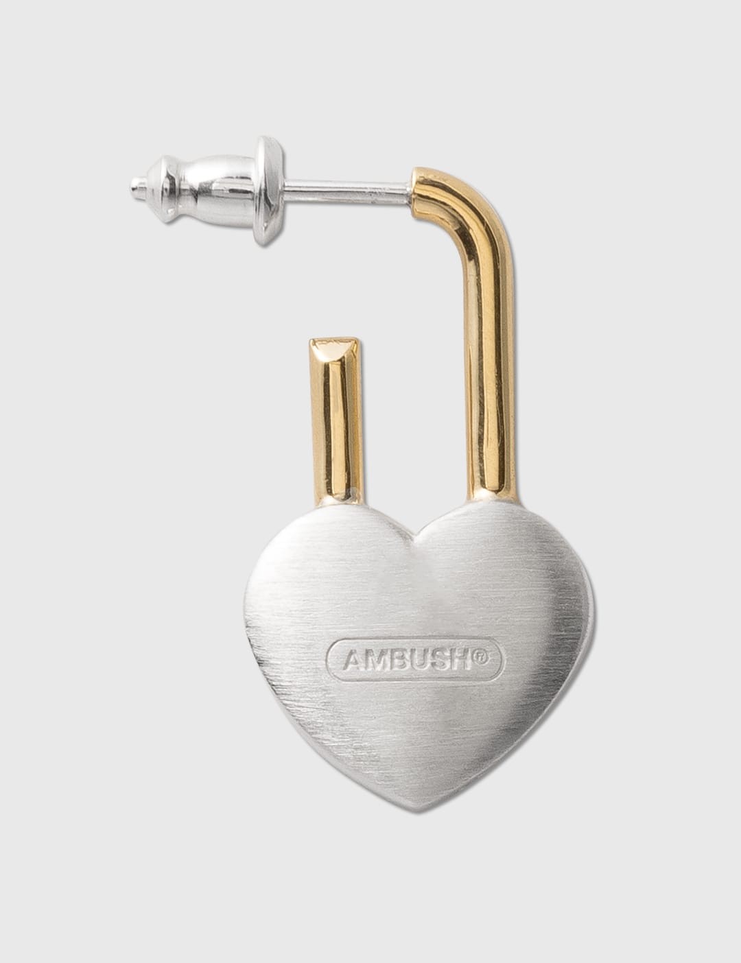Heart Padlock SINGLE Earring (Sold Individually)