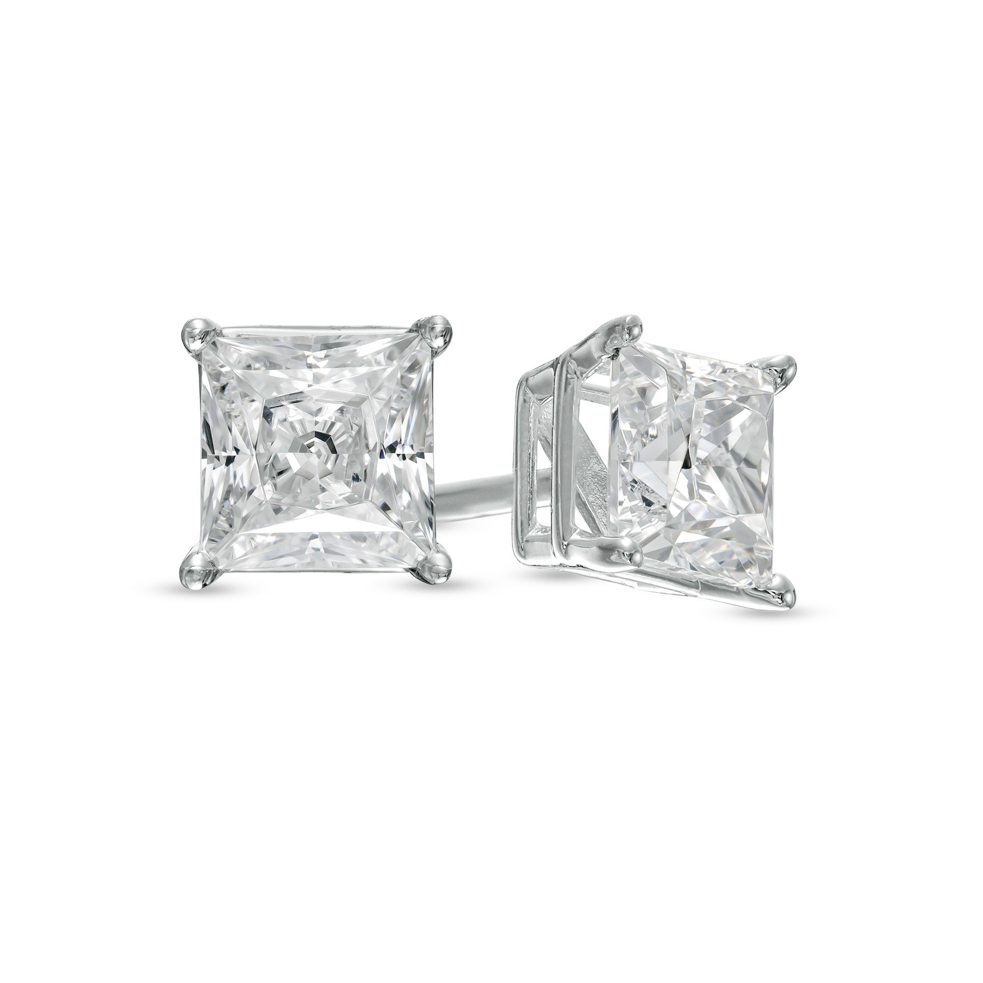1/3 CT. T.W. Certified Lab-Created Diamond Solitaire Stud Earrings