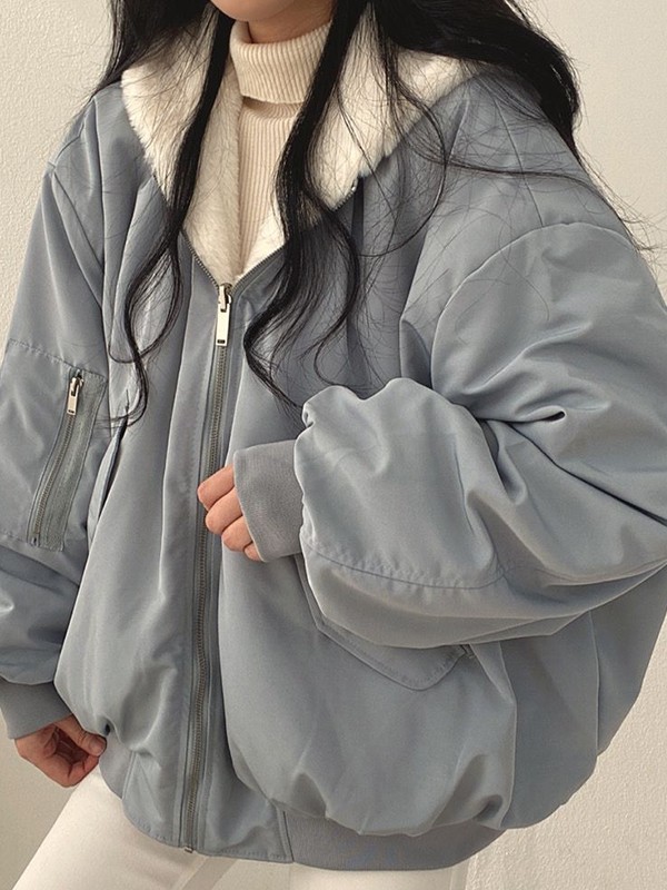 Mejores ofertas e historial de precios de Reversible Oversize Fleece Hooded  Jacket en