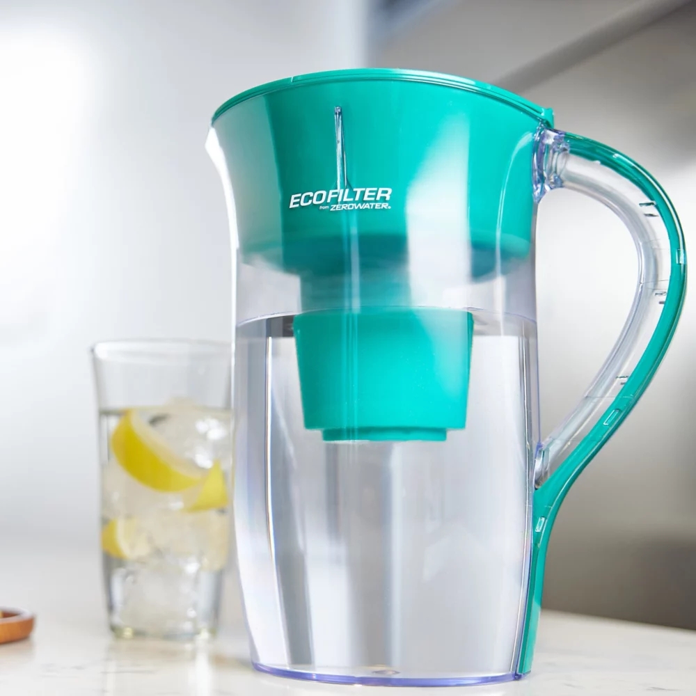 Zerowater Ecofilter 10Cup Filtered Water Pitcher Blue/green Best Deals