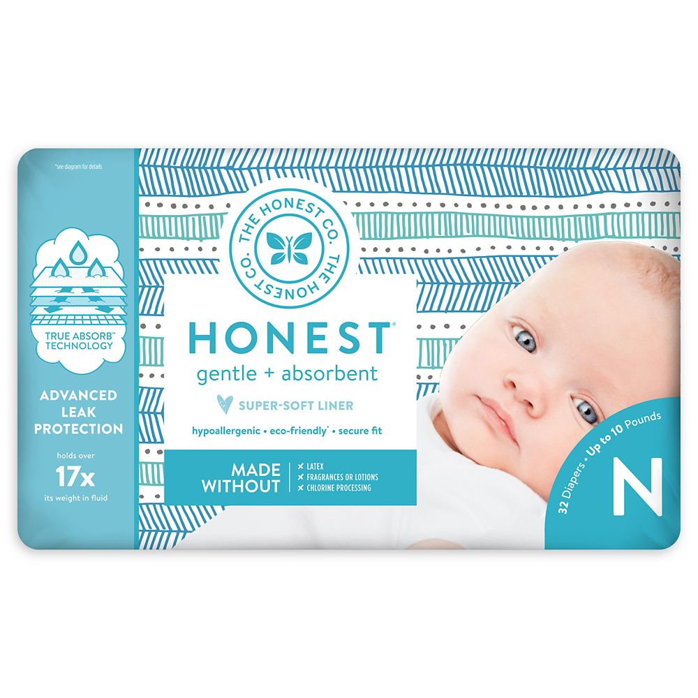The Honest Company® Tribal Pattern Newborn 32Count Disposable Diapers