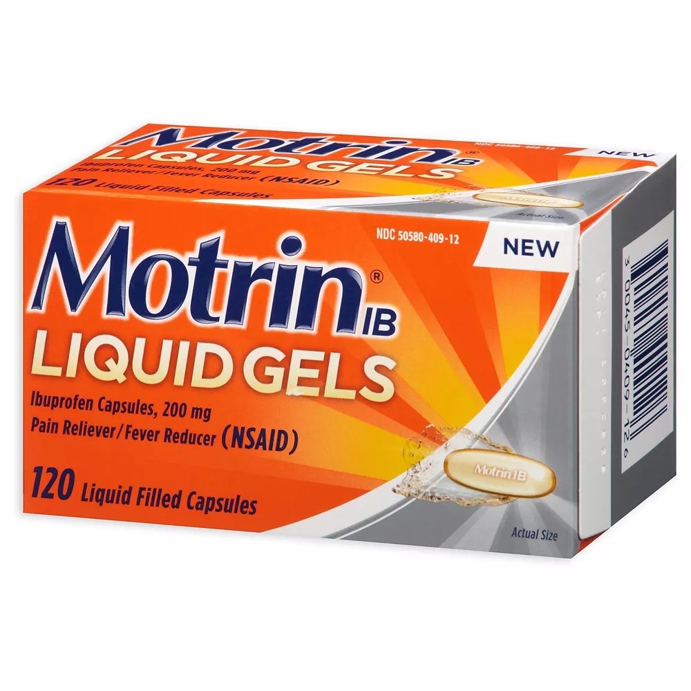 Motrin Ib 120-Count 200 Mg Liquid Gel Capsules Best Deals and Price History at JoinHoney.com | Honey