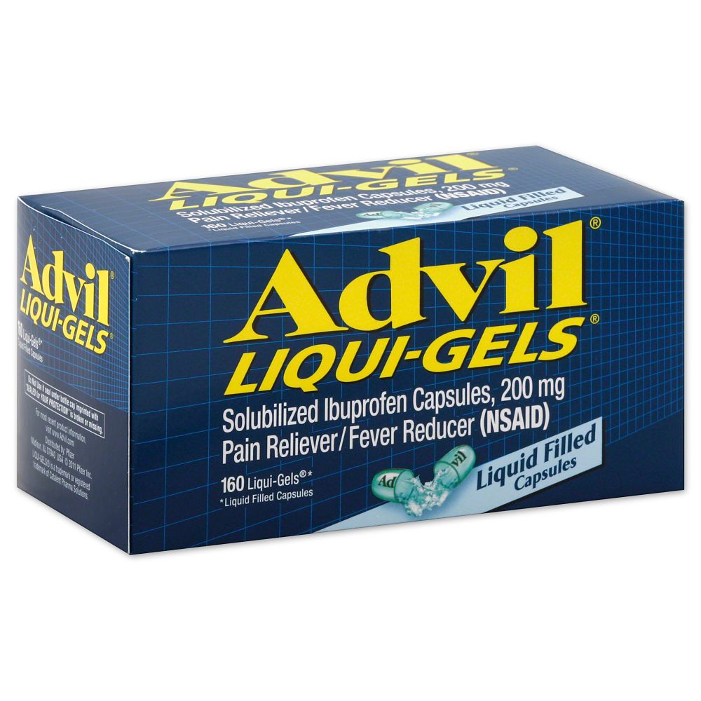 Advil 160-Count 200 Mg Liqui-Gel Best Deals and Price History at ...