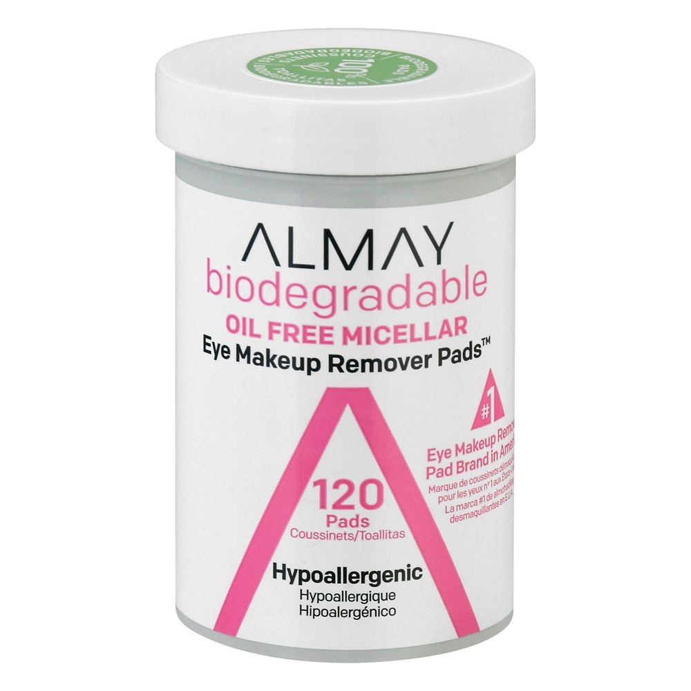 Almay® 120Count Biodegradable Oil Free Micellar Eye Makeup Remover