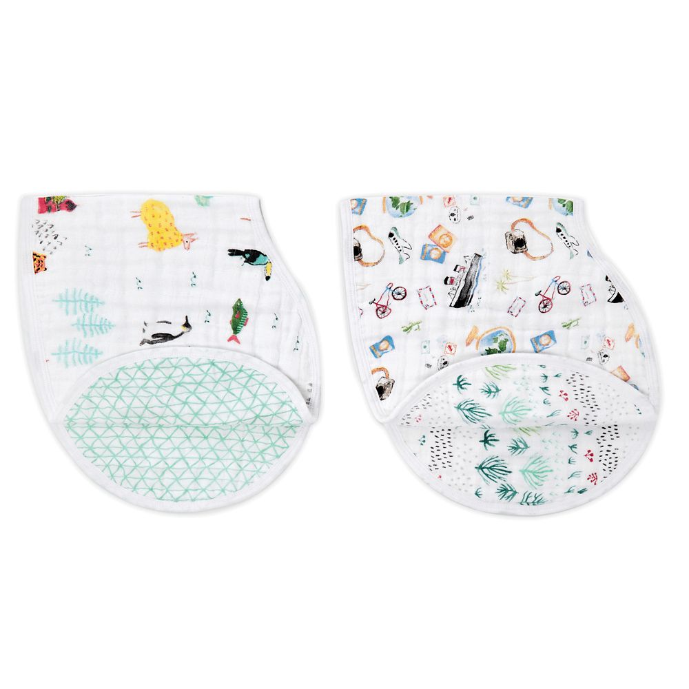 aden + anais® World 2Pack Burpy Bibs Bed Bath & Beyond Best Deals
