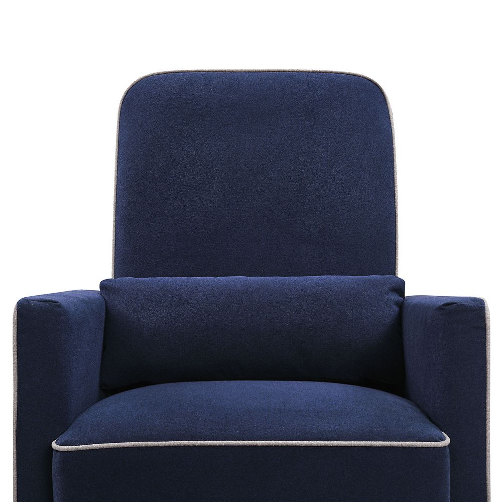 DaVinci Olive Glider and Ottoman in Dark Grey/Cream Bed Bath & Beyond