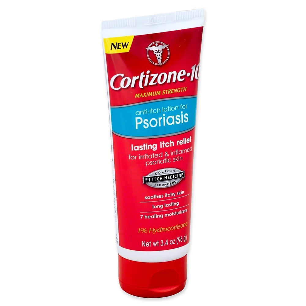 Cortizone 10 3.4 Oz. Maximum Strength Anti-Itch Lotion For Psoriasis ...