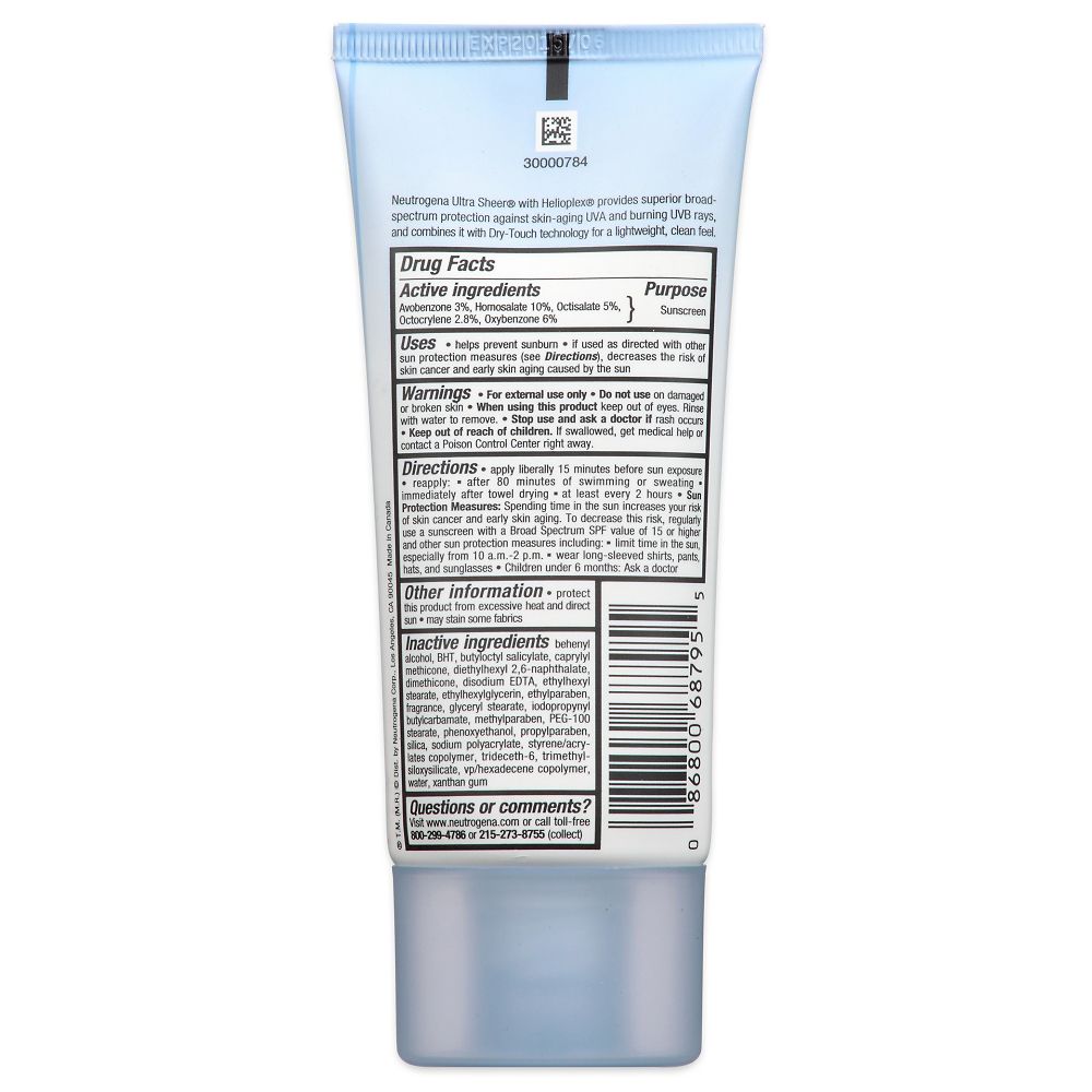 Neutrogena® Ultra Sheer 3 oz. Dry-Touch Sunscreen Broad Spectrum SPF 45 ...