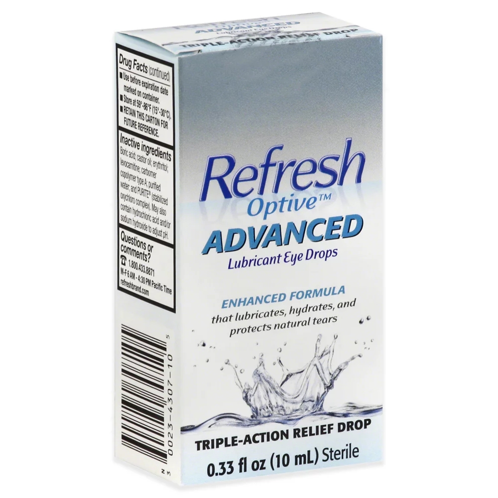 Refresh optive advanced 33 oz lubricant eye drops best deals and