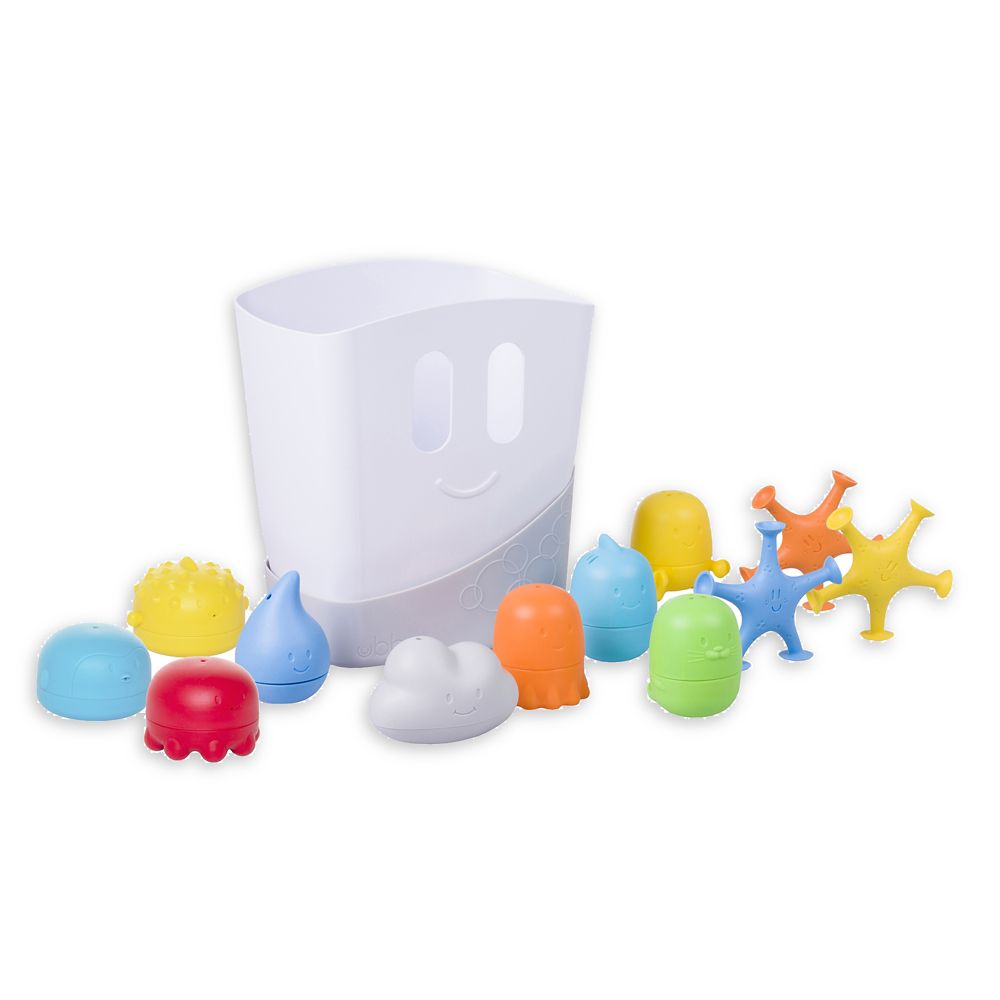 Ubbi 12Piece Bath Toy Gift Set In White Multi Best Deals and Price