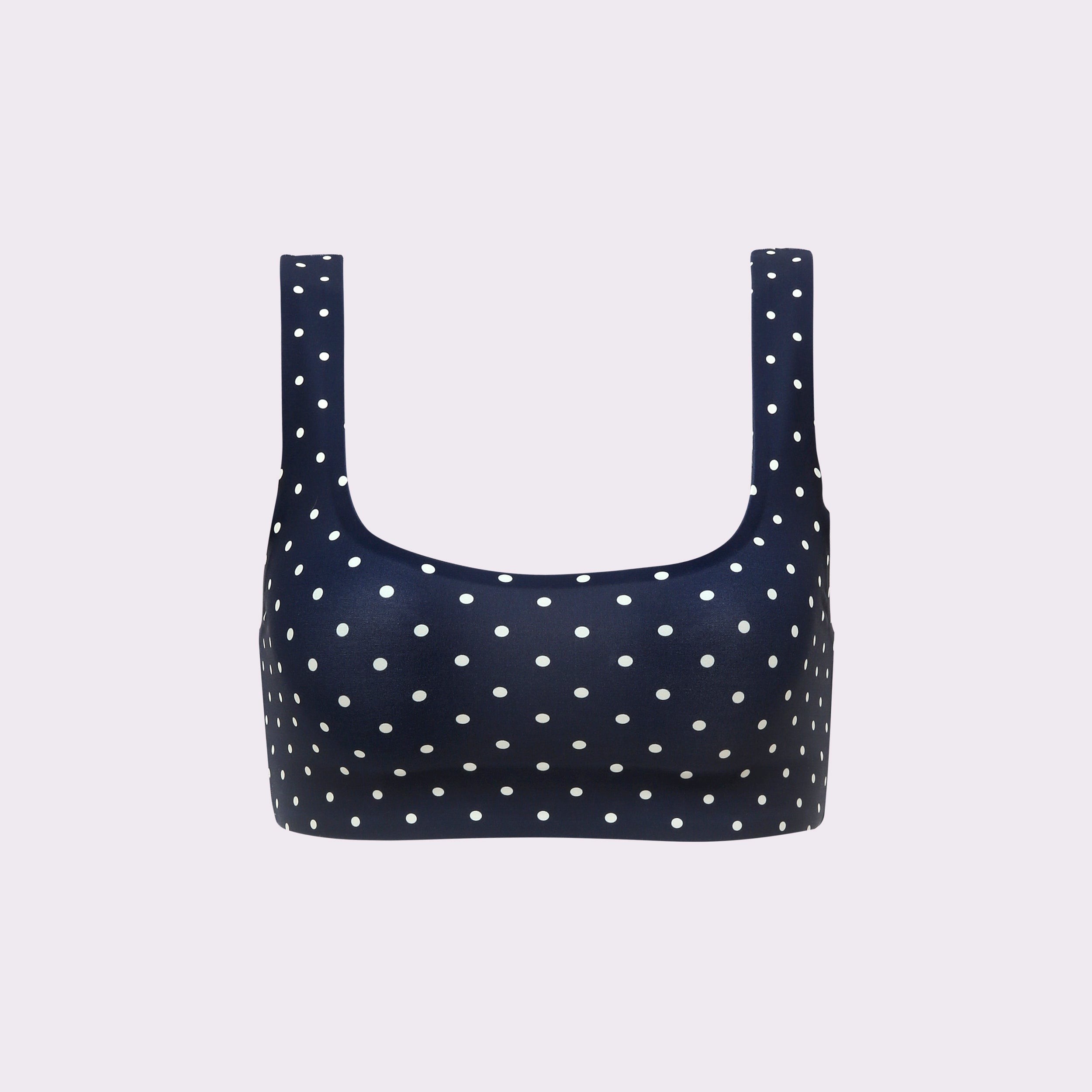 Support Lift Scoop Bralette Seamless Universal (Navy Dot) Die besten