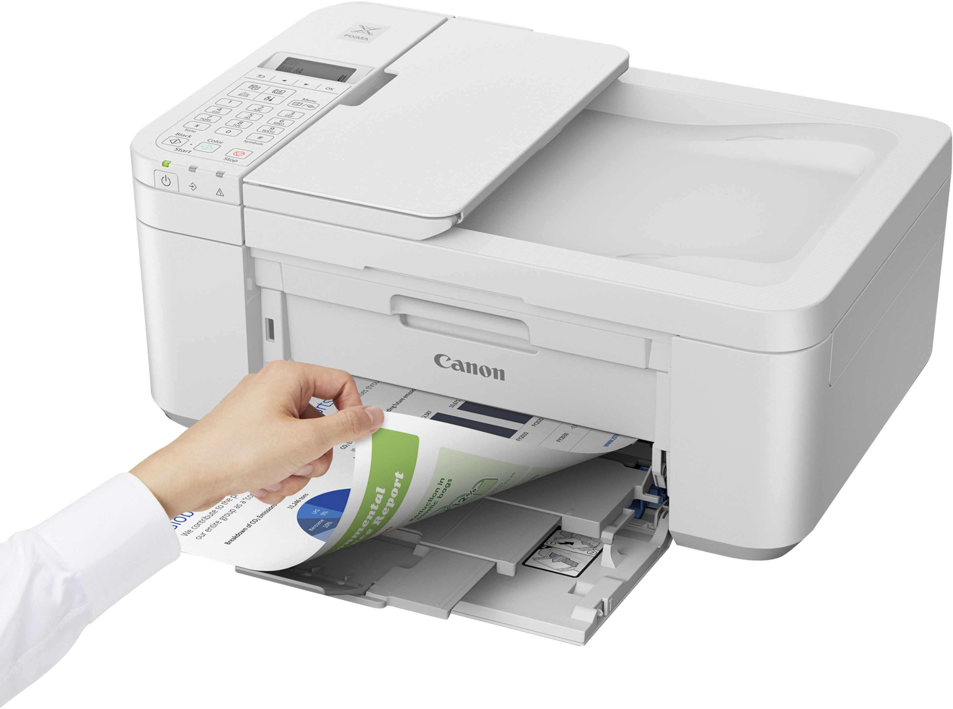 Canon PIXMA TR4720 Wireless AllInOne Inkjet Printer White Best