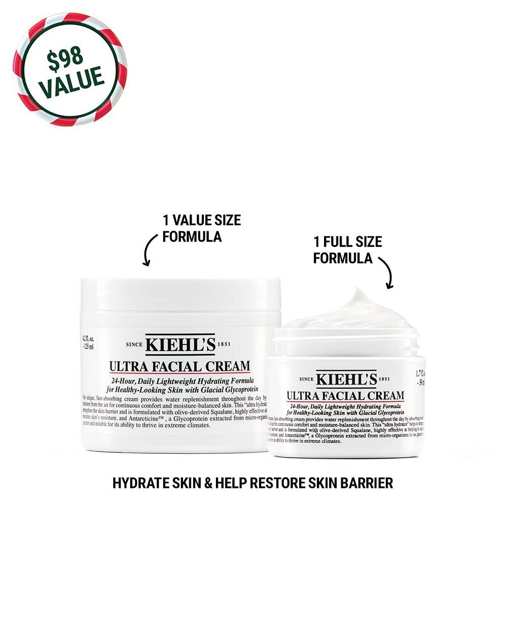Kiehl's Since 1851 Ultra Facial Cream Duo (98 value) Die besten Deals