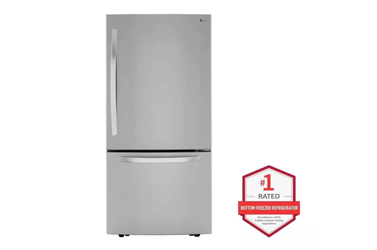 LG Bottom Freezer Refrigerator, Stainless Steel, 26 cu. ft. Best Deals