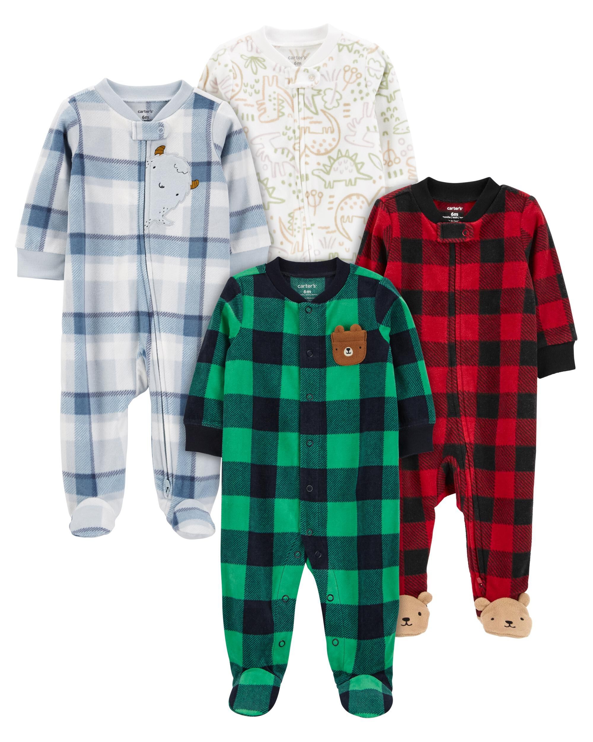 Baby 3-Pack Sleep & Play Pajamas Baby 3-Pack Sleep & Play Pajamas