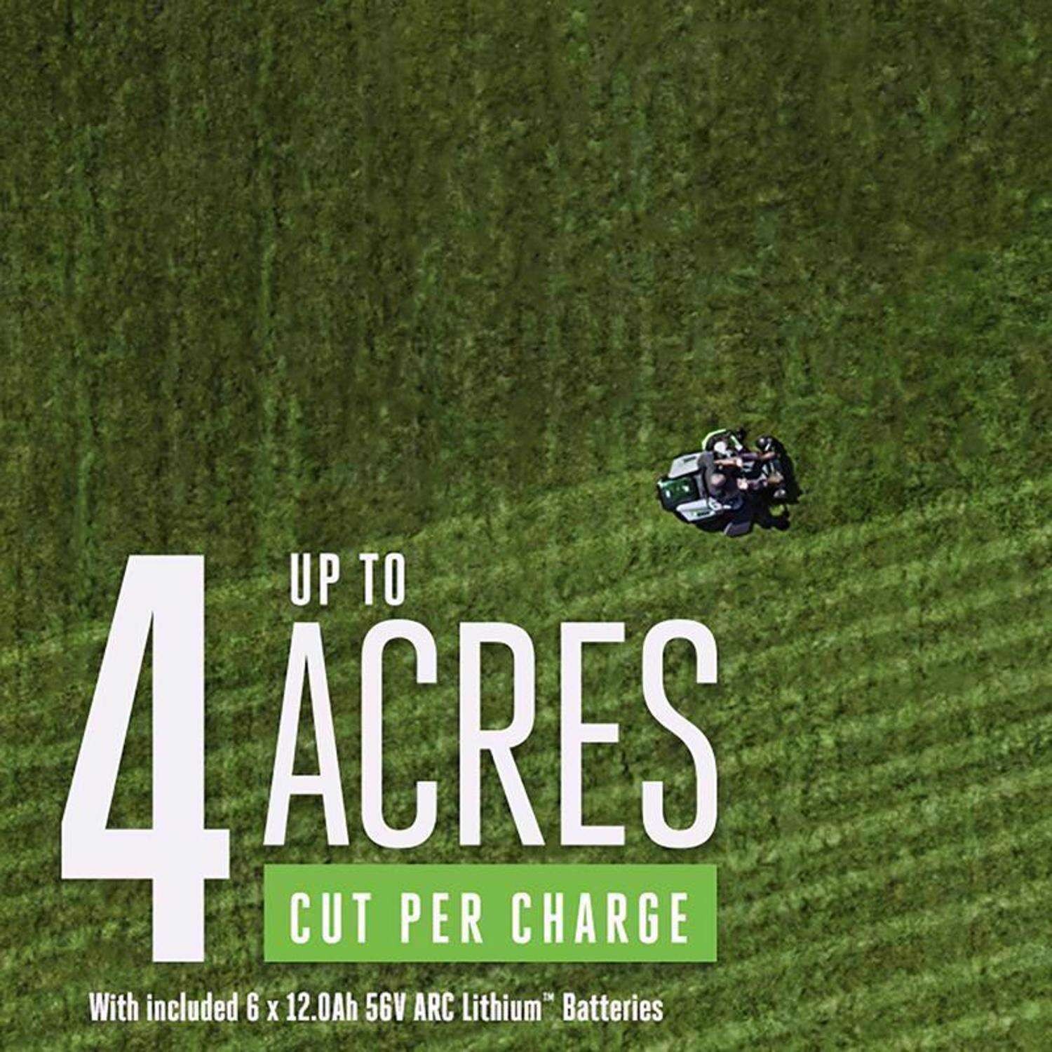 EGO Power+ Z6 ZT5207L 52 in. 56 V Battery Zero Turn Riding Mower Kit