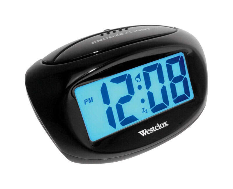 Westclox 1 in. Black Alarm Clock Digital Best Deals and Price History ...