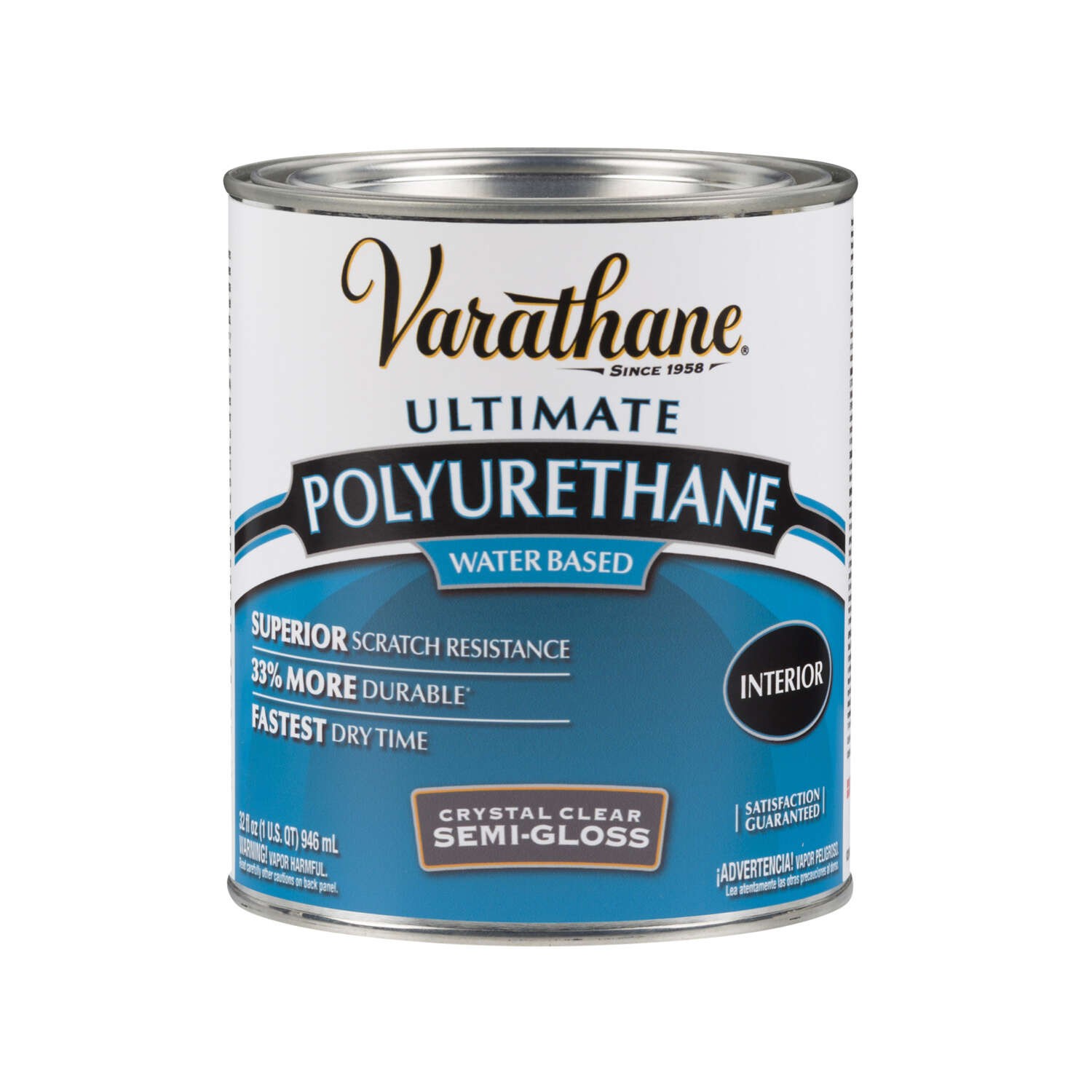 Varathane Interior Elite Diamond Finish Water Based Interior SemiGloss
