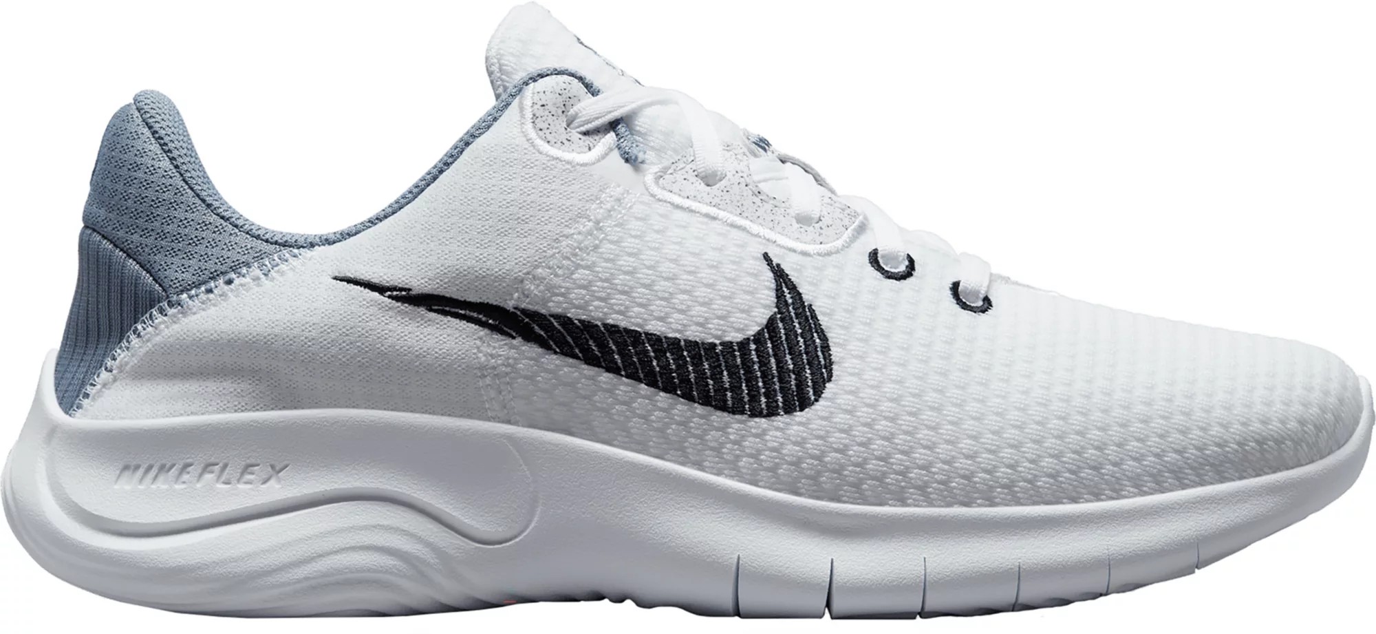 Nike Men's Flex Experience Run 11 Running Shoes, Size 13, White/Black