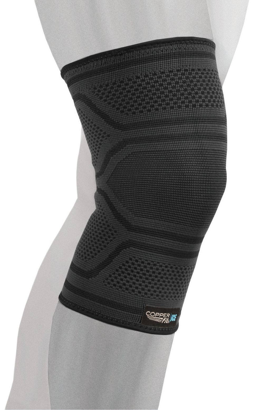 Copper Fit ICE Compression Knee Sleeve, Small/Medium, Black Die besten