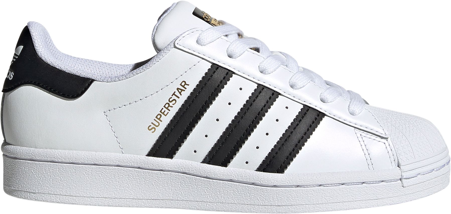 adidas Originals Kids' Grade School Superstar Shoes, Boys', Size 4.5 ...