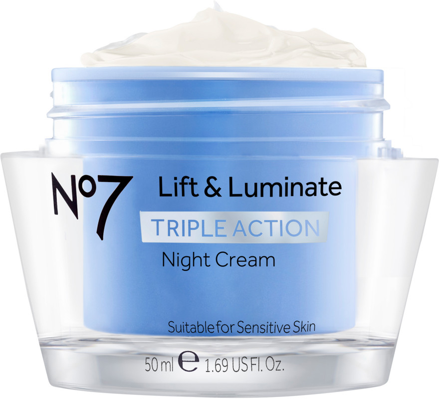 No7 Lift & Luminate Triple Action Night Cream Best Deals and Price ...