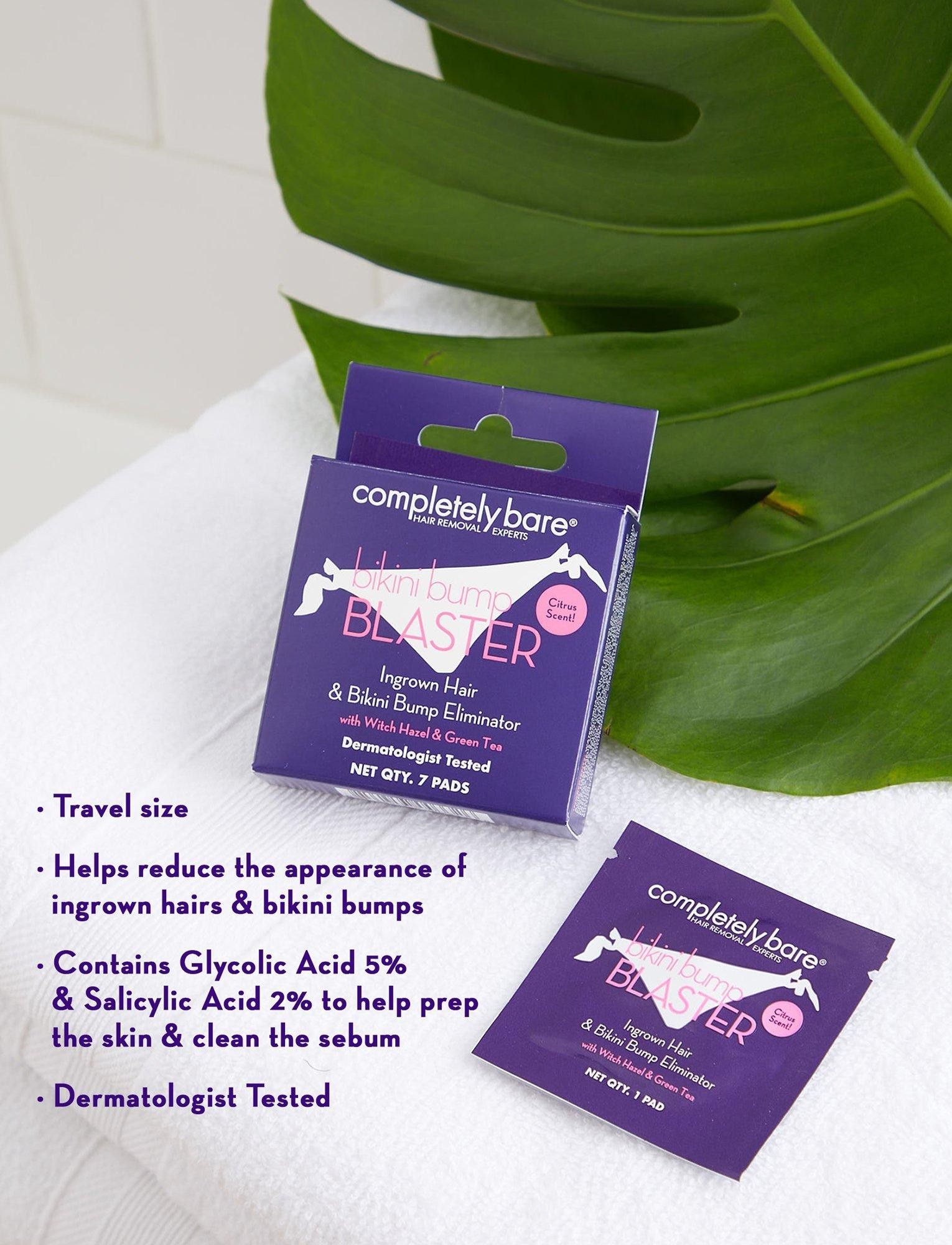 Completely Bare Travel Size Bikini Bump Blaster Ingrown Hair & Bikini Bump Eliminator Best Deals