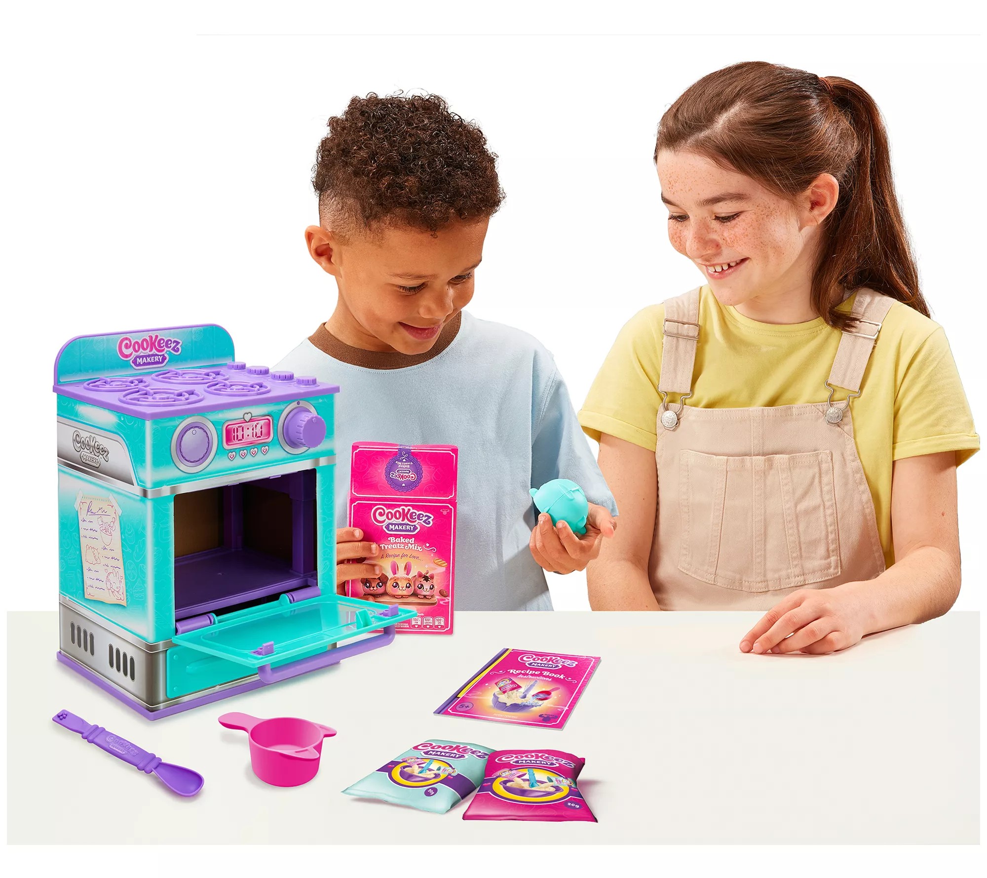 Cookeez Makery Reveal and Scented Plush with Oven Kit on QVC 