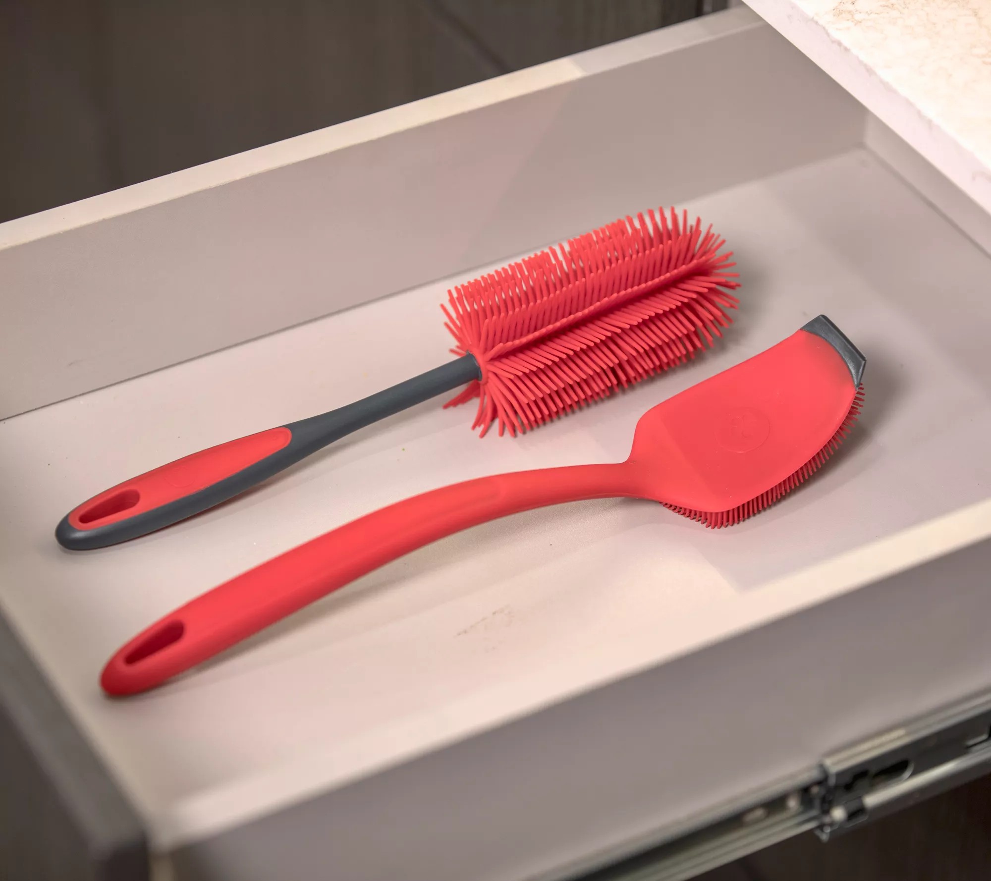 Kochblume Set of 3 Silicone Cleaning Brushes