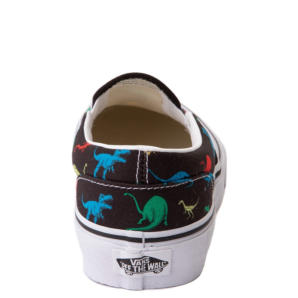 Vans SlipOn Skate Shoe Little Kid Black / Dinosaurs De beste