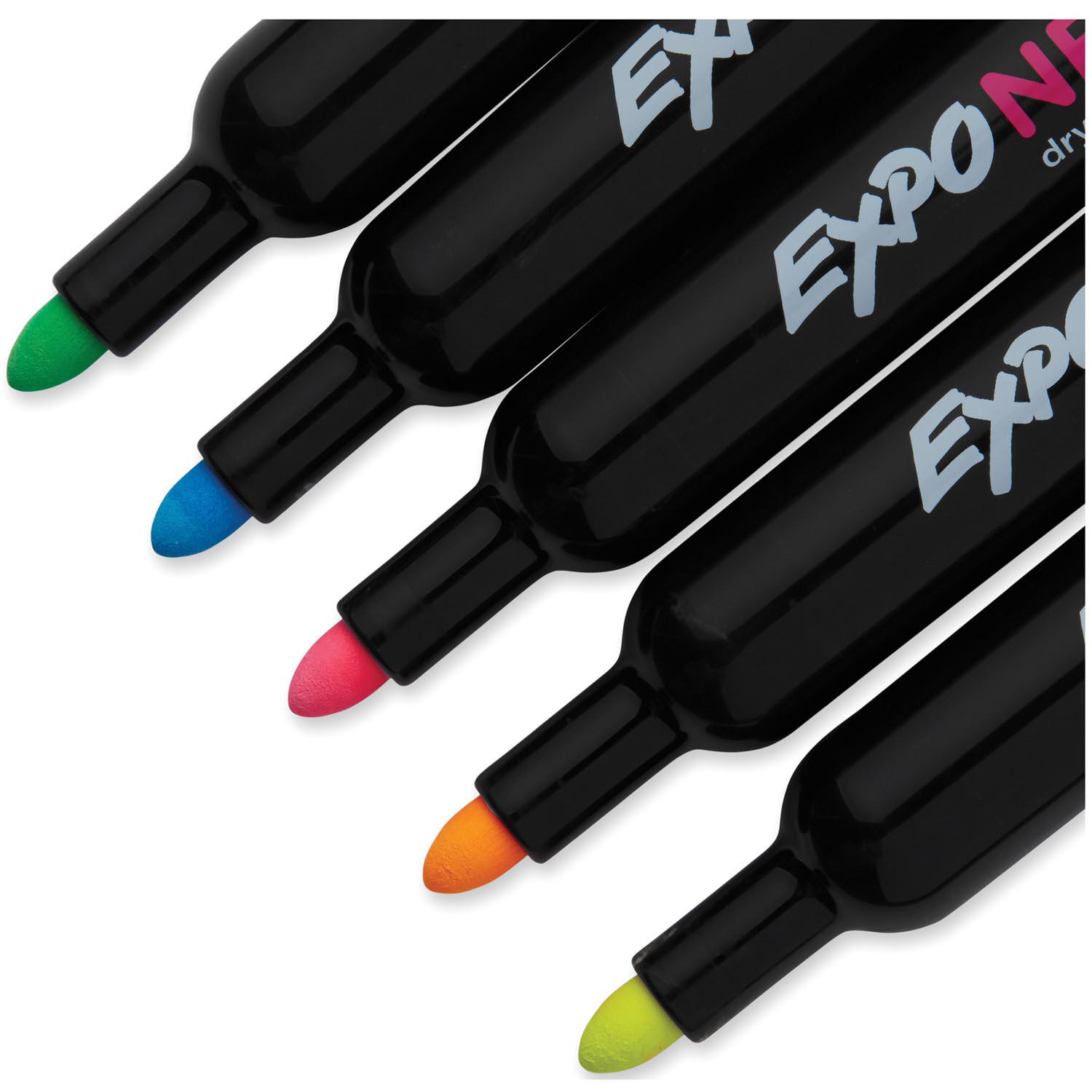 EXPO Neon Dry Erase Markers, Assorted Colors (Bullet Tip) Best Deals and Price History at
