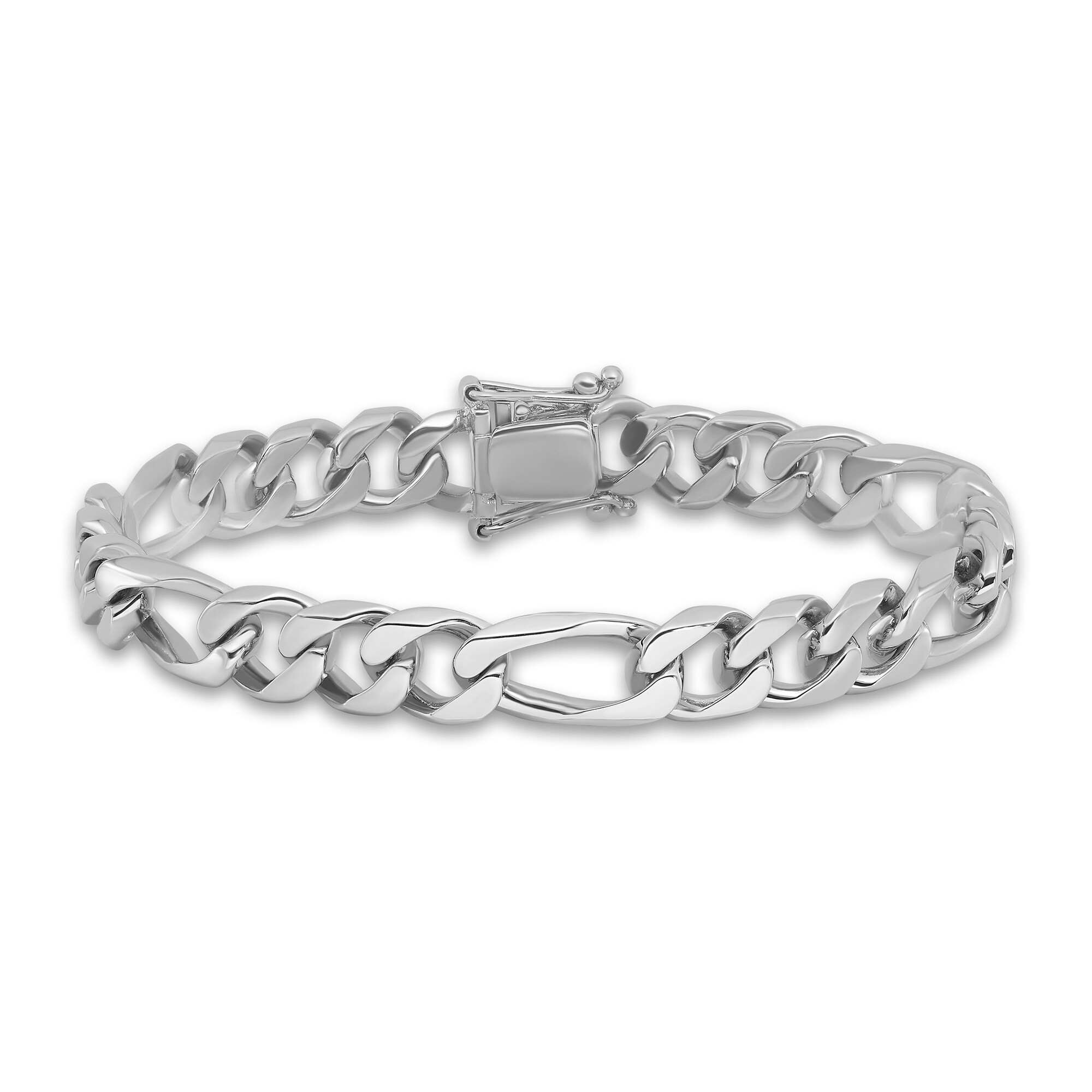 LYNX Stainless Steel Wheat Chain Bracelet - Men