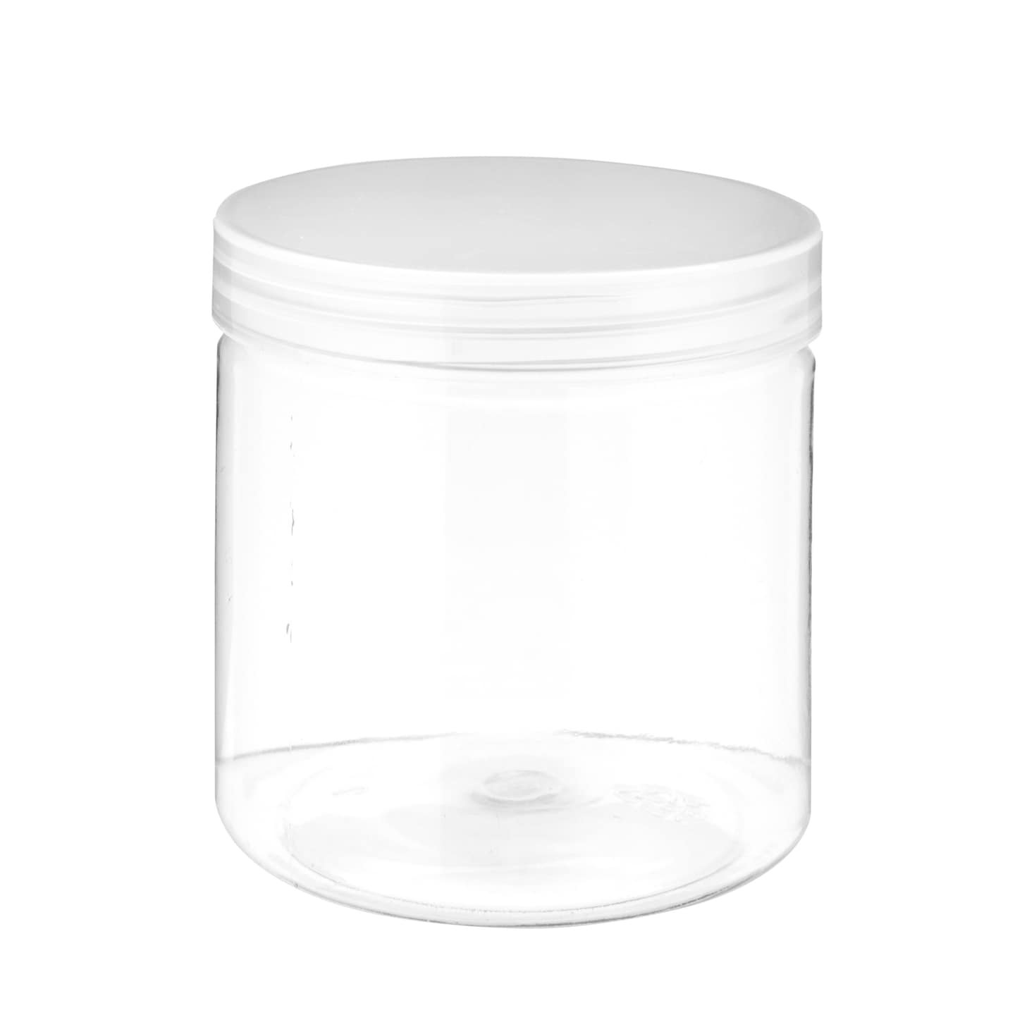 Bright Creations 30 Pack Empty Slime Storage Containers with Lids, Clear  Plastic Jars with Labels for Organization, 6 oz