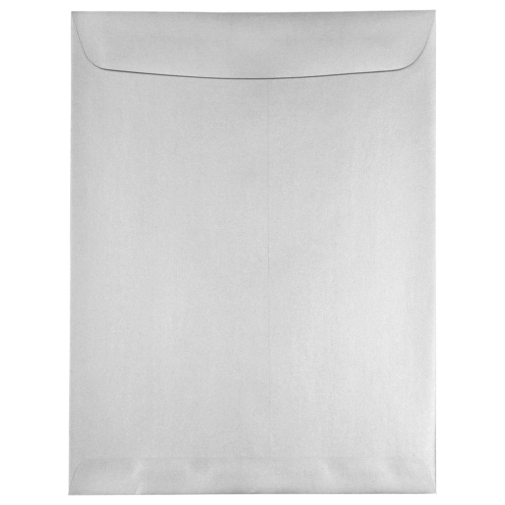 JAM Paper 10"" x 13"" Silver Stardream Open End Catalog Metallic