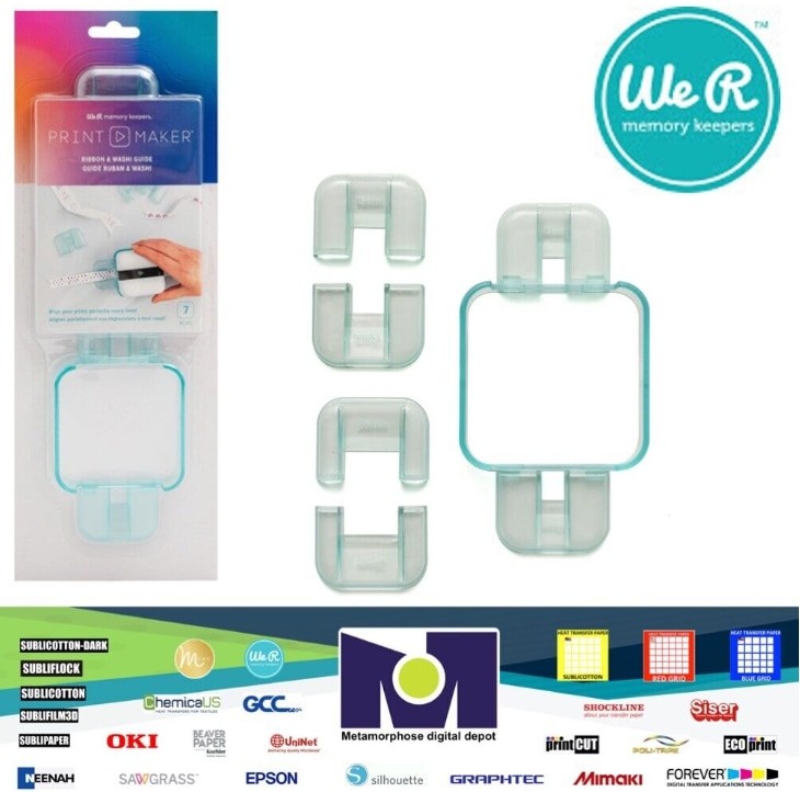 American Crafts We R Memory Keepers Washi and Ribbon GUIDE 6" 60000093 ...