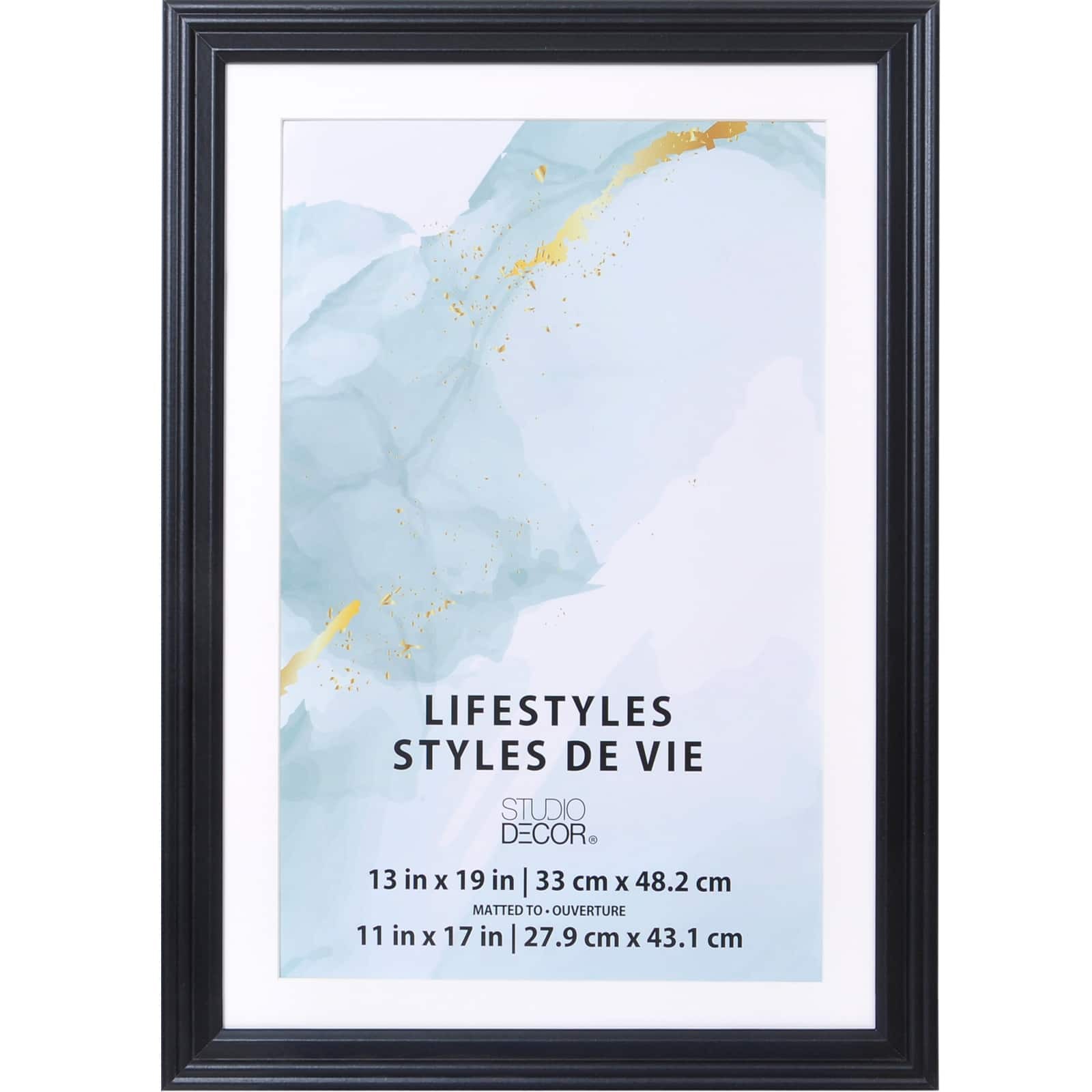 Black Frame With Mat, Lifestyles™ by Studio Decor® | 11