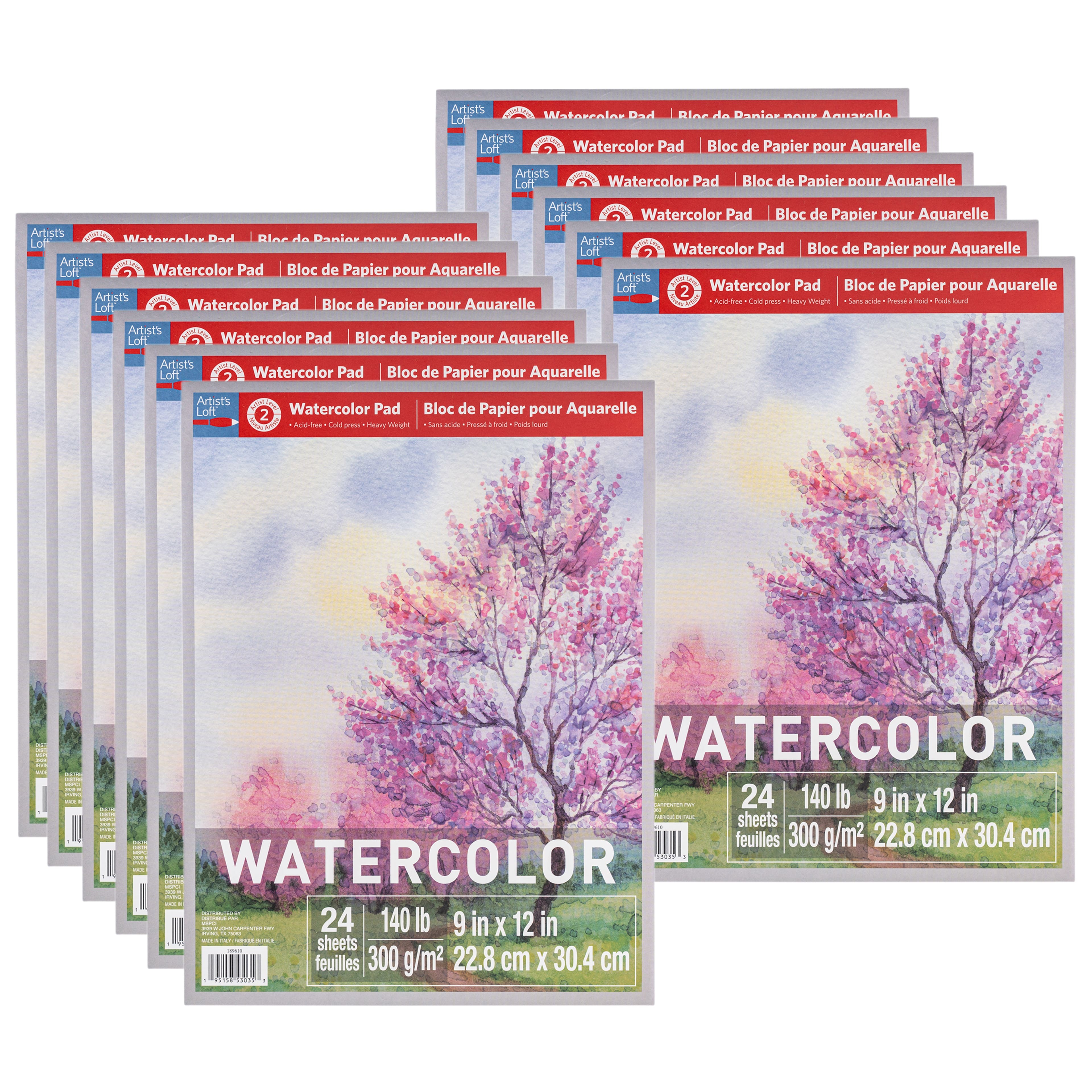 Master's Touch Watercolor Paper Pad