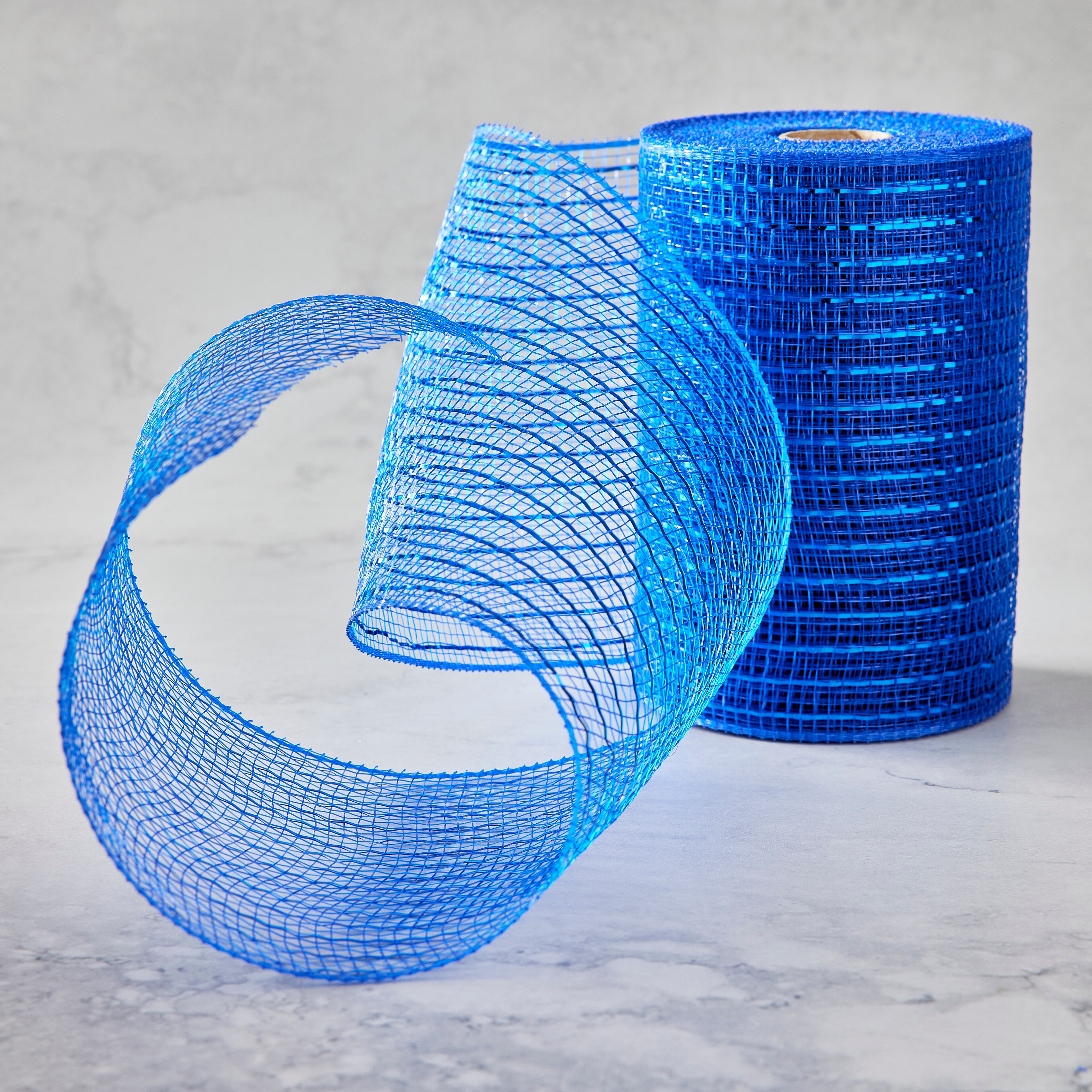 Metallic Deco Mesh Ribbon - 5 1/2