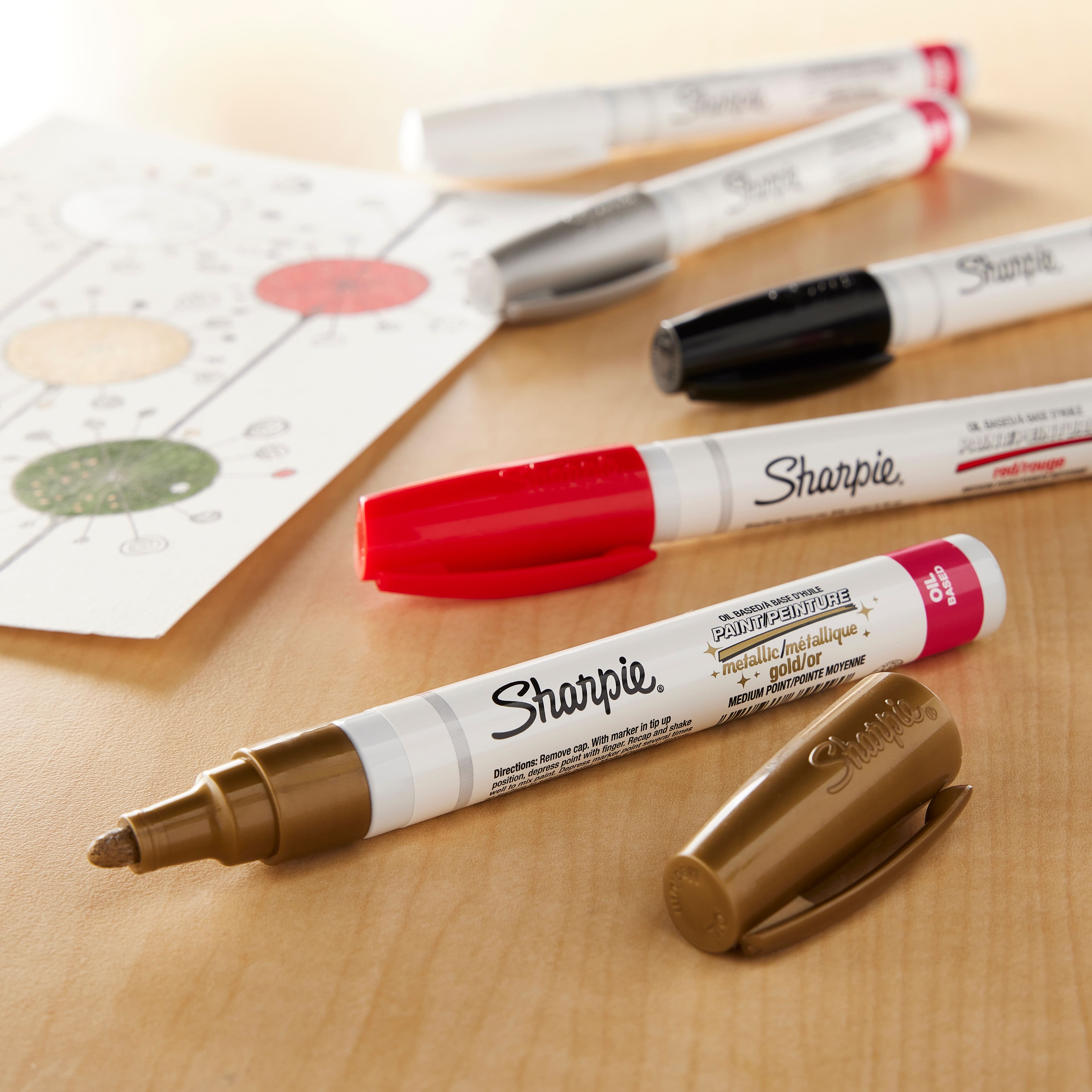 Sharpie® OilBased Paint Markers, Medium Point Basic Set Michaels® Best Deals and Price